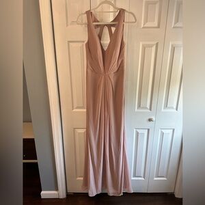 Hayley Paige Bridesmaid Dress Dusty Rose NWT